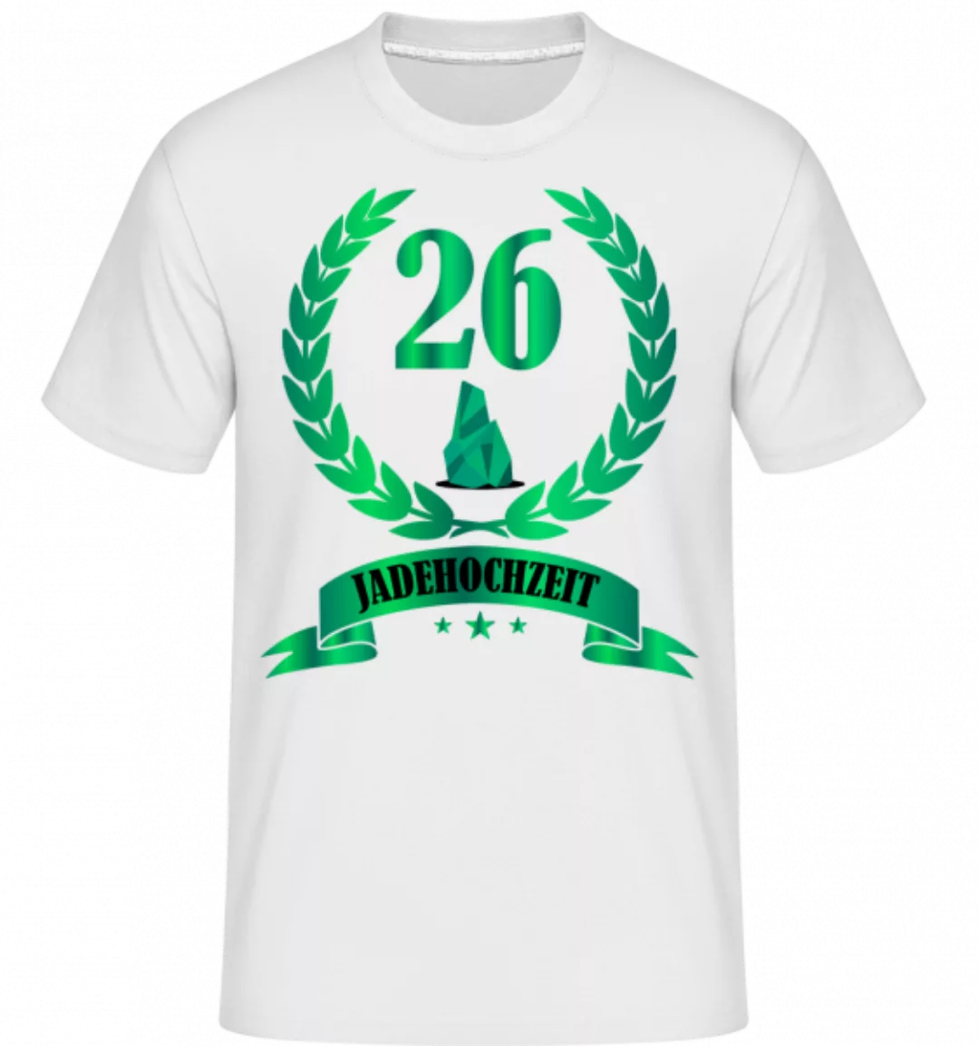 26 Jahre Jadehochzeit · Shirtinator Männer T-Shirt günstig online kaufen