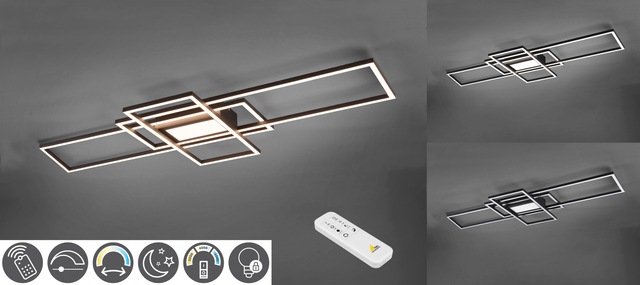 TRIO Leuchten LED Deckenleuchte »MILA«, Leuchtmittel LED-Board   LED fest i günstig online kaufen