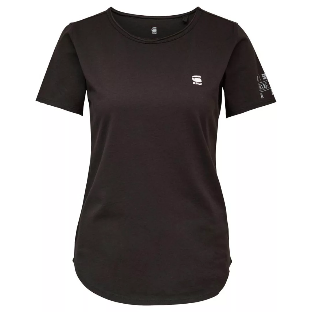 G-star Mysid Optic Slim Kurzarm T-shirt 2XS Dark Black günstig online kaufen