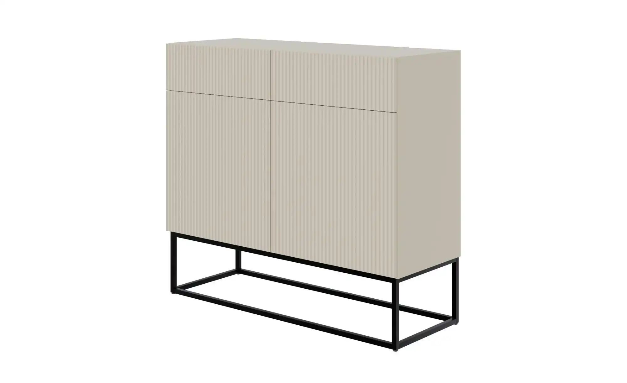 Selsey Sideboard  Veldio ¦ beige ¦ Maße (cm): B: 100 H: 90 Kommoden & Sideb günstig online kaufen