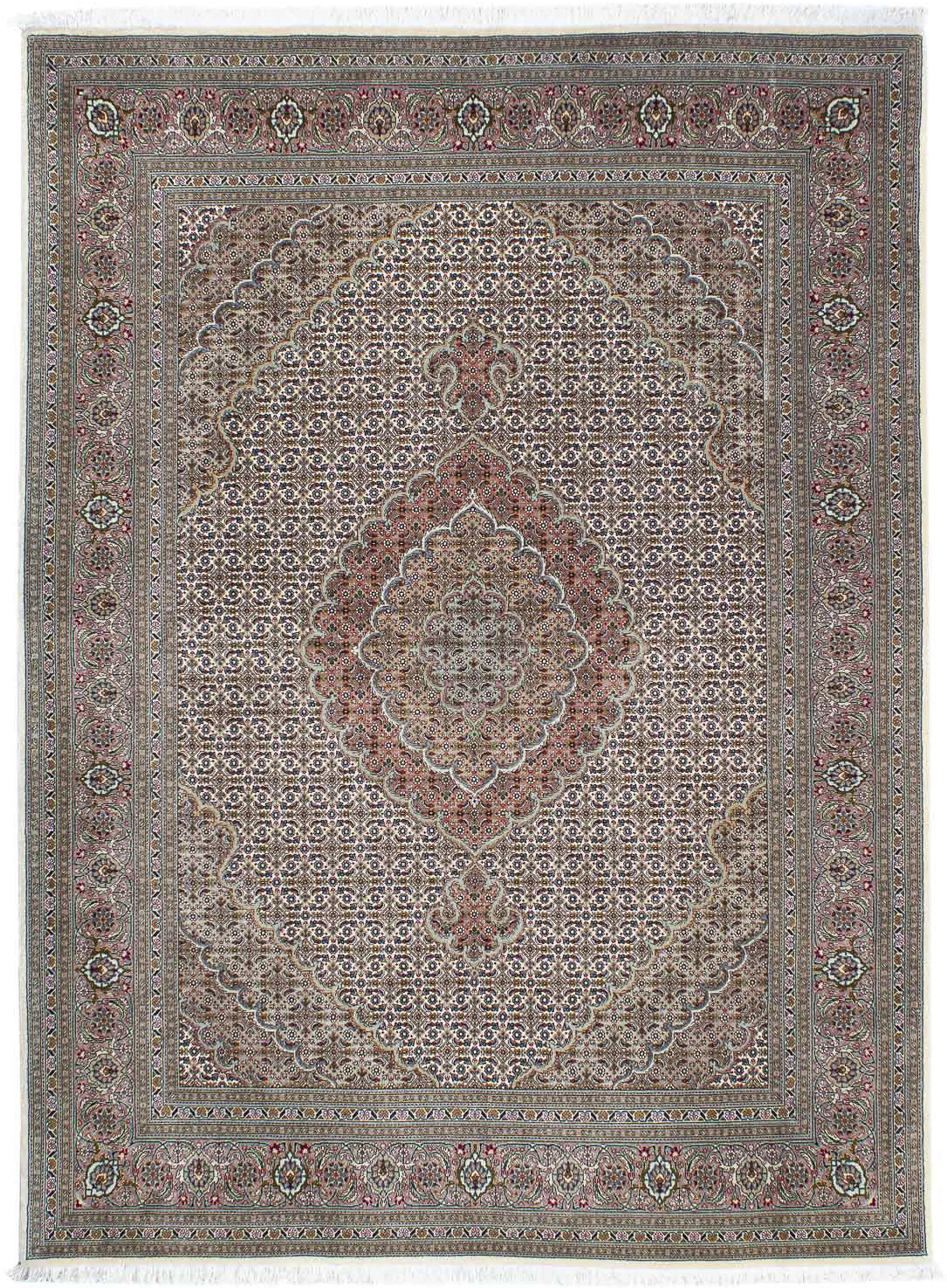 morgenland Orientteppich »Perser - Täbriz - 220 x 153 cm - beige«, rechteck günstig online kaufen