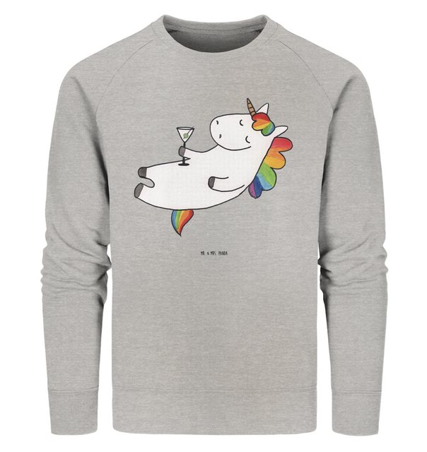 Mr. & Mrs. Panda Longpullover Größe XS Einhorn Cocktail - Heather Grey - Ge günstig online kaufen