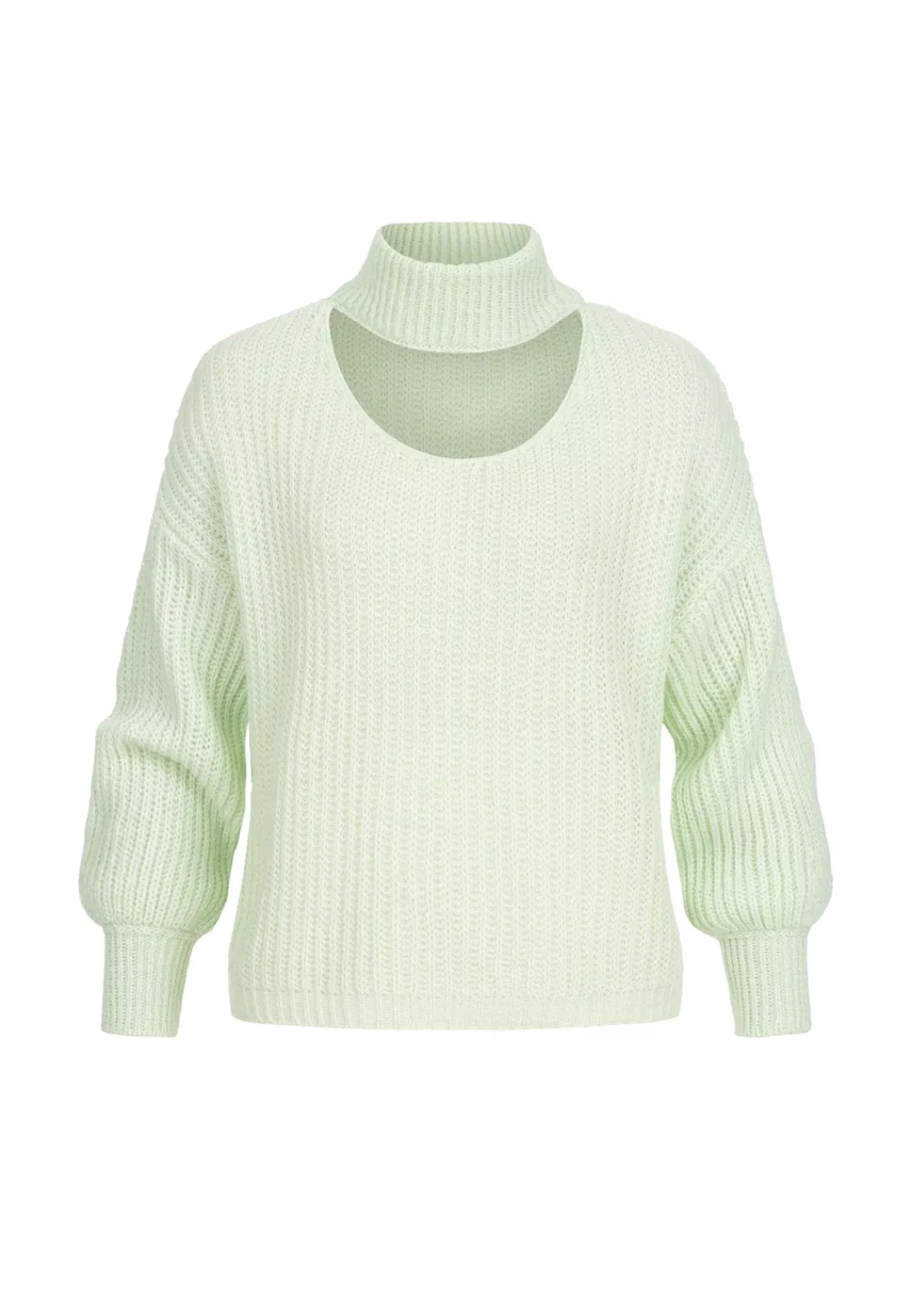 CLOUD 5IVE Rundhalspullover "CLOUD 5IVE Pullover mit Stehrollkragen und V-A günstig online kaufen