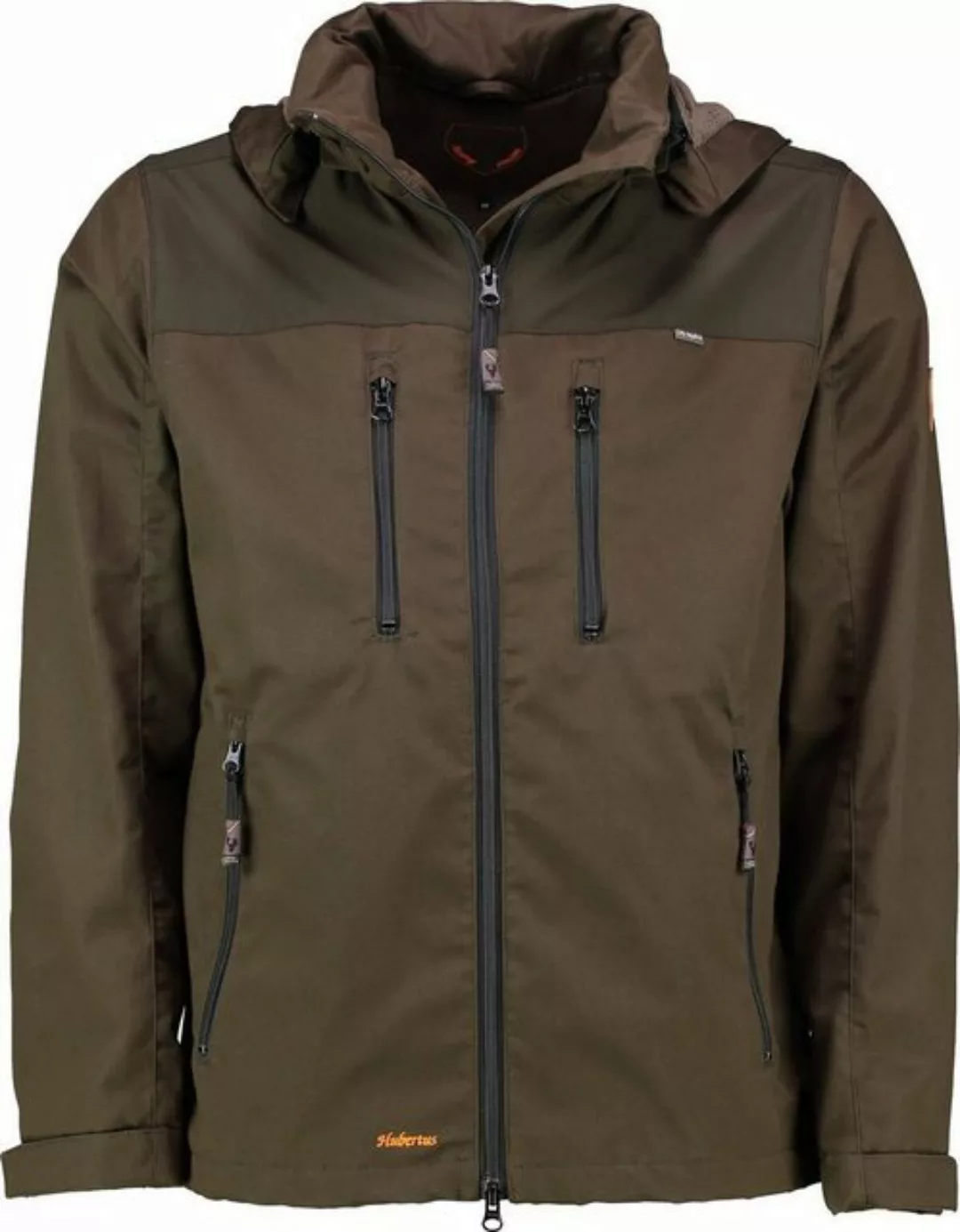 Hubertus Outdoorjacke HUBERTUS Jagd-Jacke oliv wasserabweisend, geräuscharm günstig online kaufen