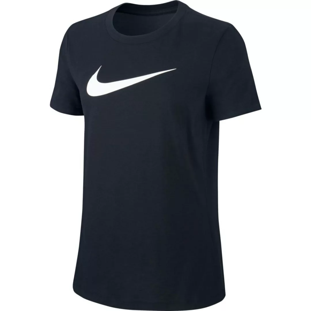 Nike Dri-fit Crew Kurzarm T-shirt XL Black / Black / Heather / White günstig online kaufen