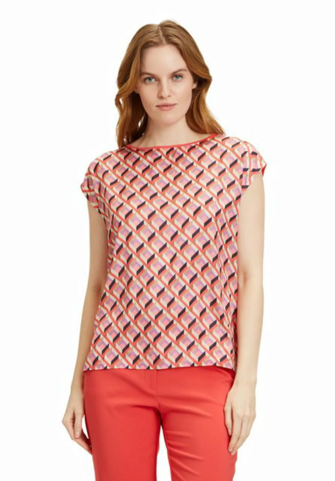 Betty Barclay Kurzarmshirt Betty Barclay Blusenshirt mit Print (1-tlg) Mate günstig online kaufen