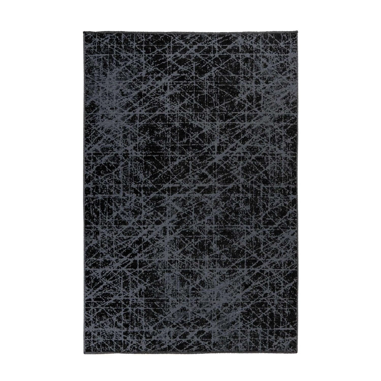MeGusta Kurzflor Teppich Klassisch Modern Grau 120x170 cm Cristina günstig online kaufen