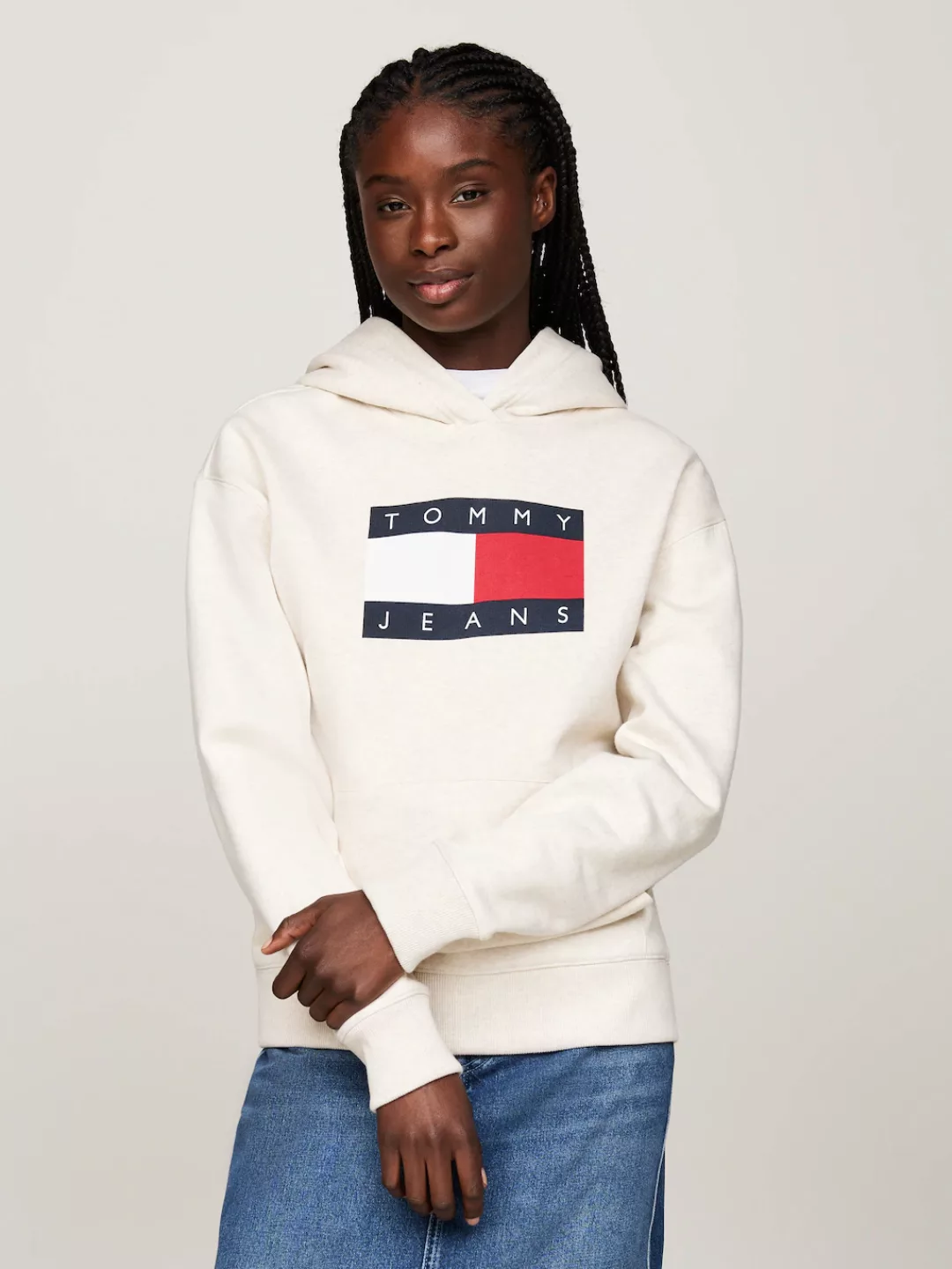 Tommy Jeans Kapuzensweatshirt, mit großem Logo günstig online kaufen