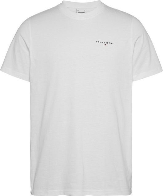 Tommy Jeans T-Shirt TJM SLIM LINEAR CHEST TEE EXT mit Logoschriftzug günstig online kaufen