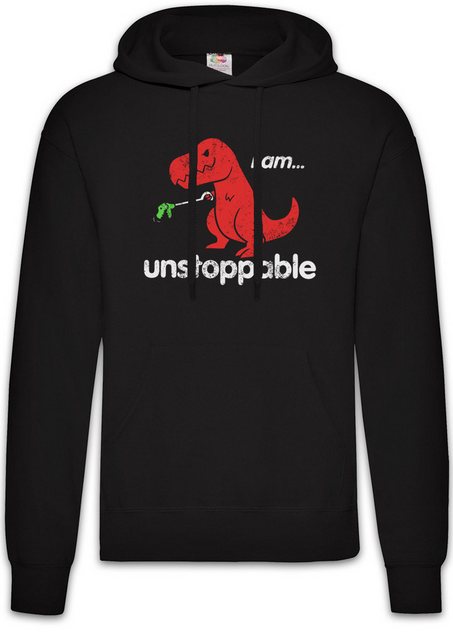 Urban Backwoods Hoodie I Am Unstoppable Herren Hoodie Tyrannosaurus Rex T-R günstig online kaufen