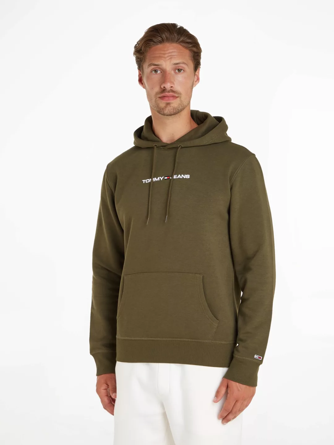 Tommy Jeans Kapuzensweatshirt "TJM REG LINEAR HOODIE" günstig online kaufen