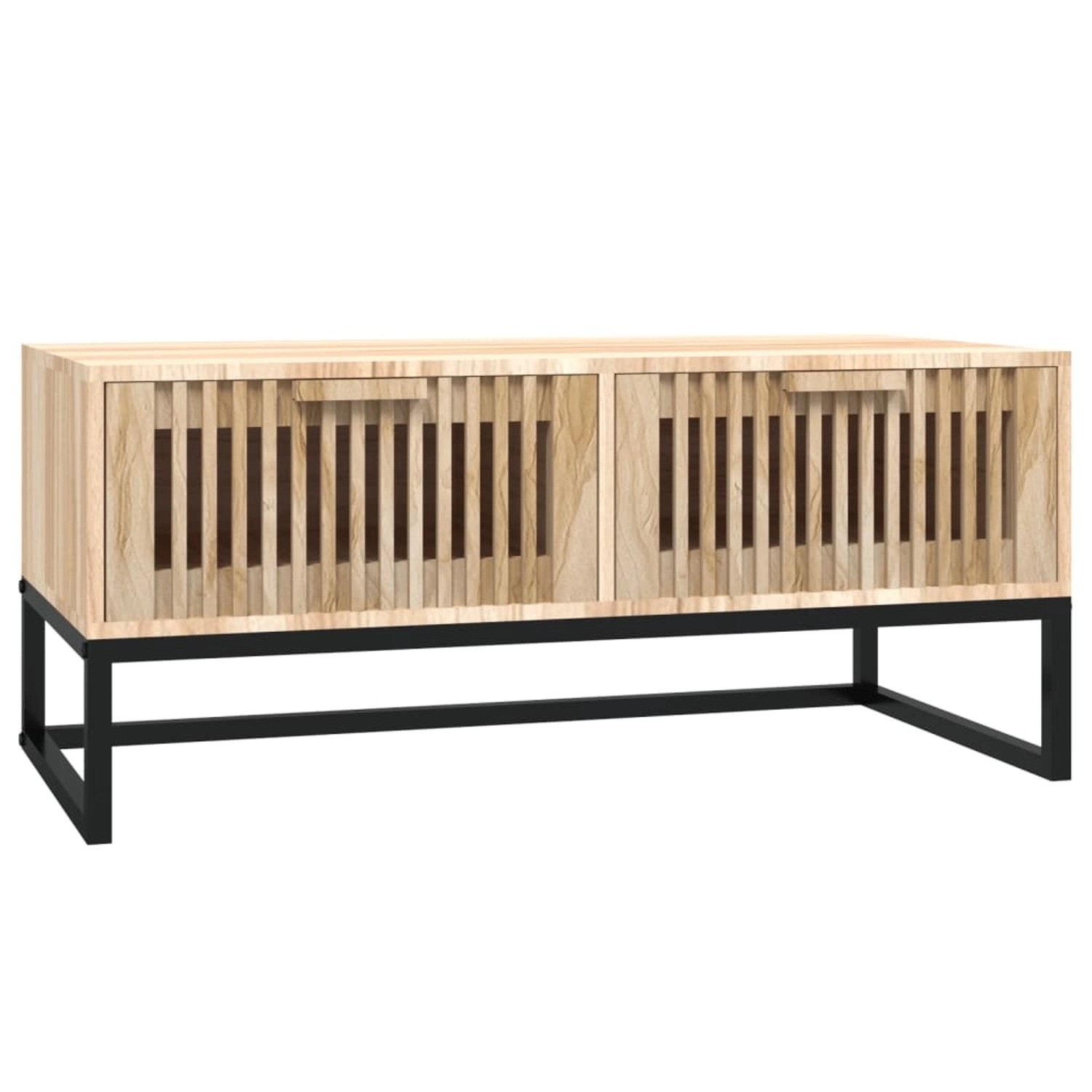 Vidaxl Couchtisch 80x40x35 Cm Holzwerkstoff Und Eisen günstig online kaufen