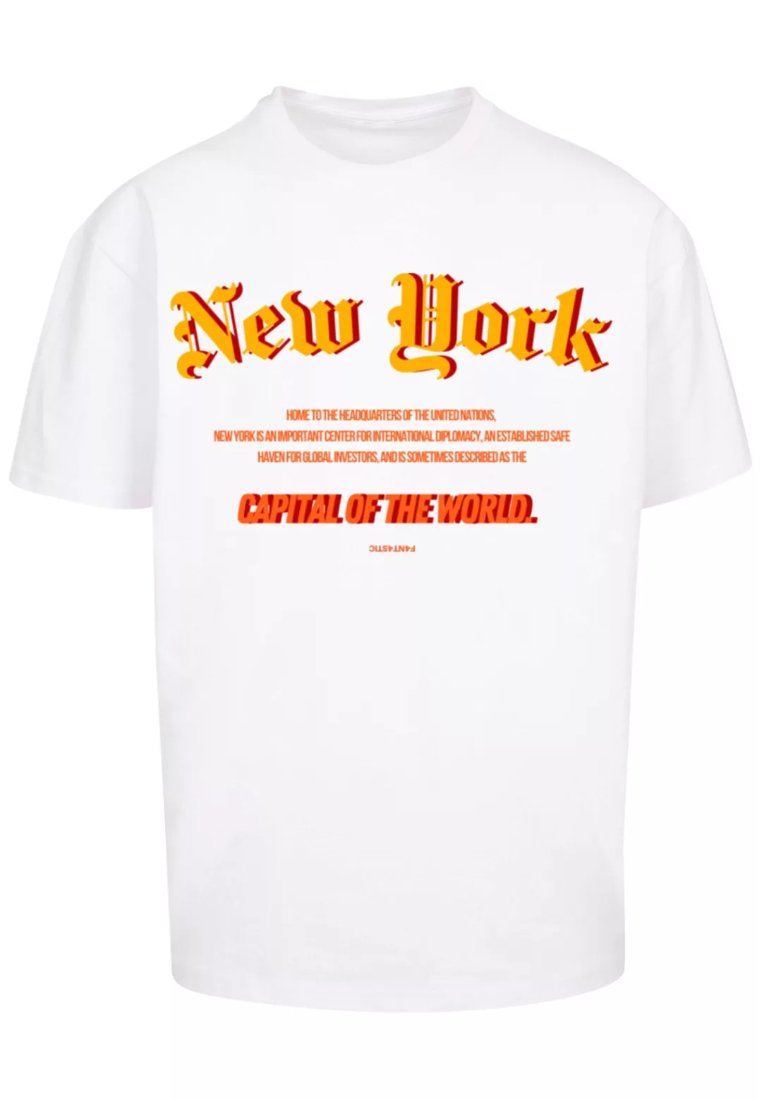 F4NT4STIC T-Shirt "New York OVERSIZE TEE", Print günstig online kaufen