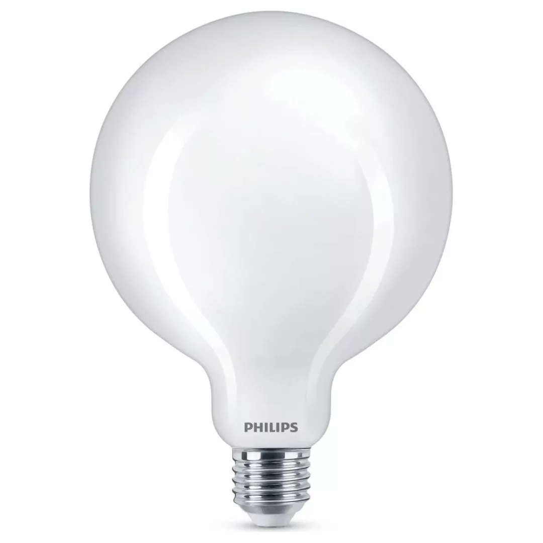 Philips LED Lampe ersetzt 75W, E27 Globe G120, weiß, warmweiß, 1055 Lumen, günstig online kaufen