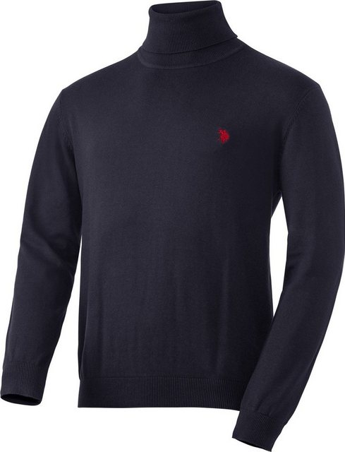 U.S. Polo Assn Rollkragenpullover höchster Tragekomfort dank 100 % Baumwoll günstig online kaufen