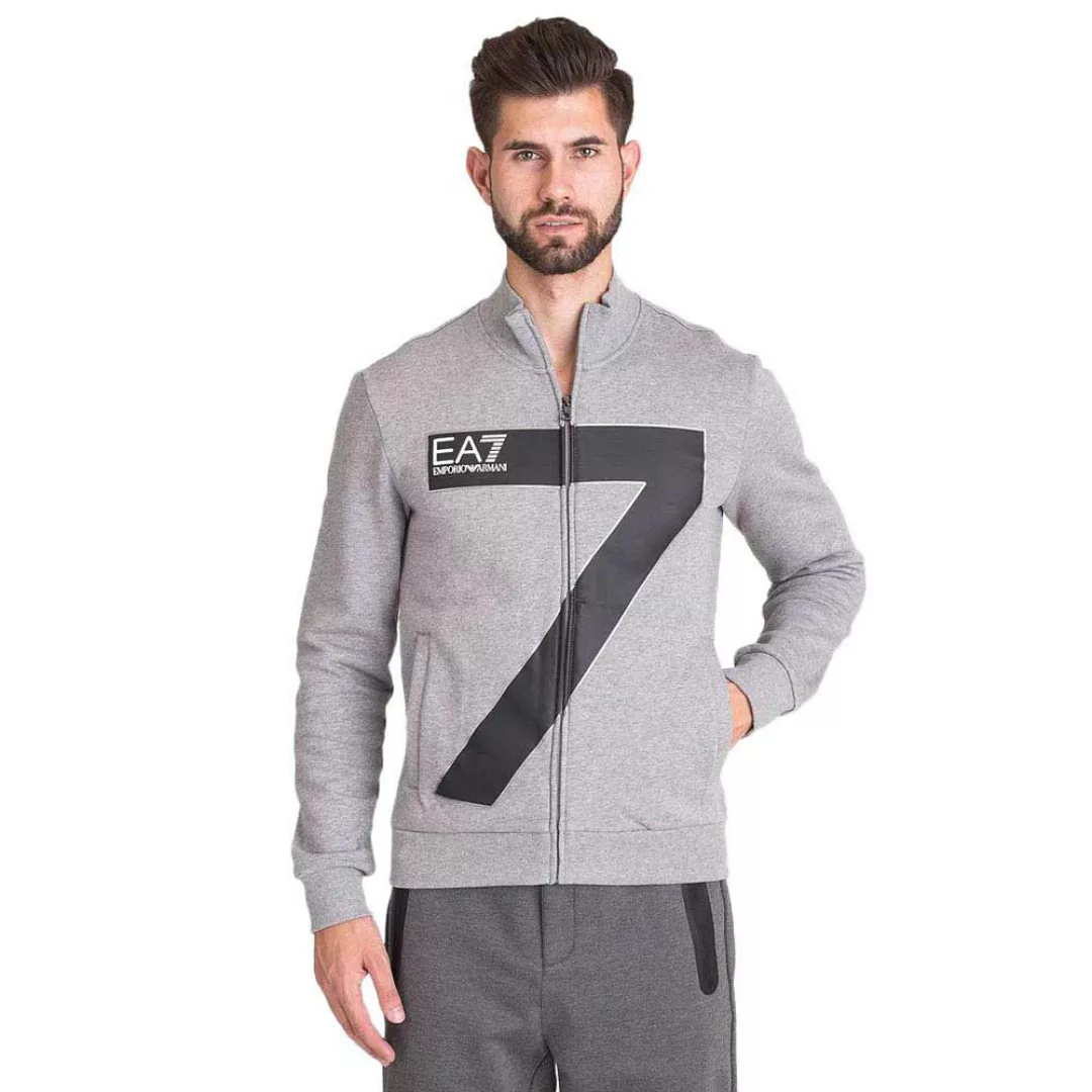 Armani Jeans 6zpm48-pj07z Sweatshirt Mit Reißverschluss XL Grey günstig online kaufen