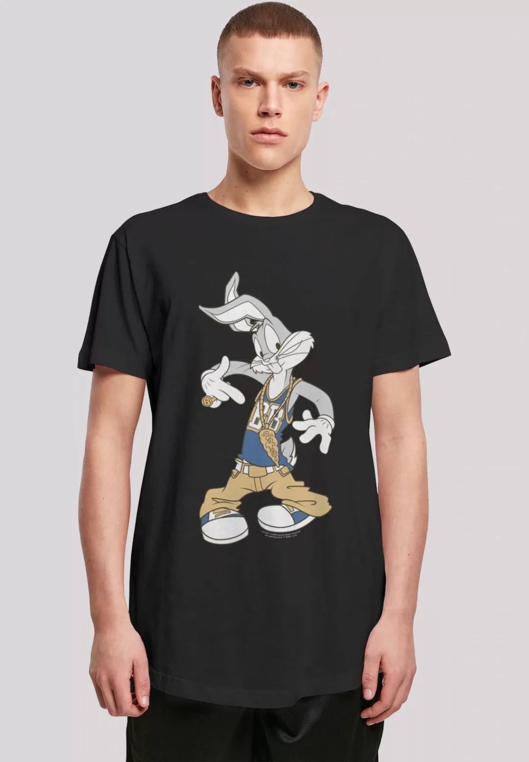 F4NT4STIC T-Shirt "Looney Tunes Bugs Bunny Rapper", Print günstig online kaufen