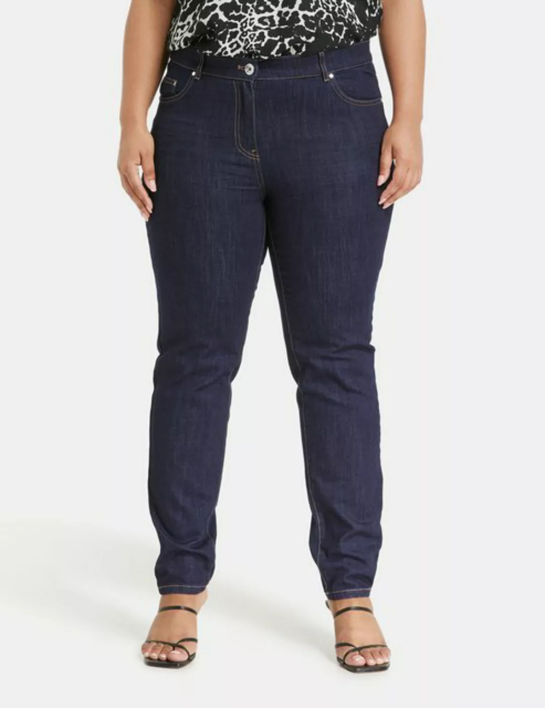 Samoon Stretch-Jeans 5-Pocket Jeans mit Stretchkomfort Betty Jeans günstig online kaufen
