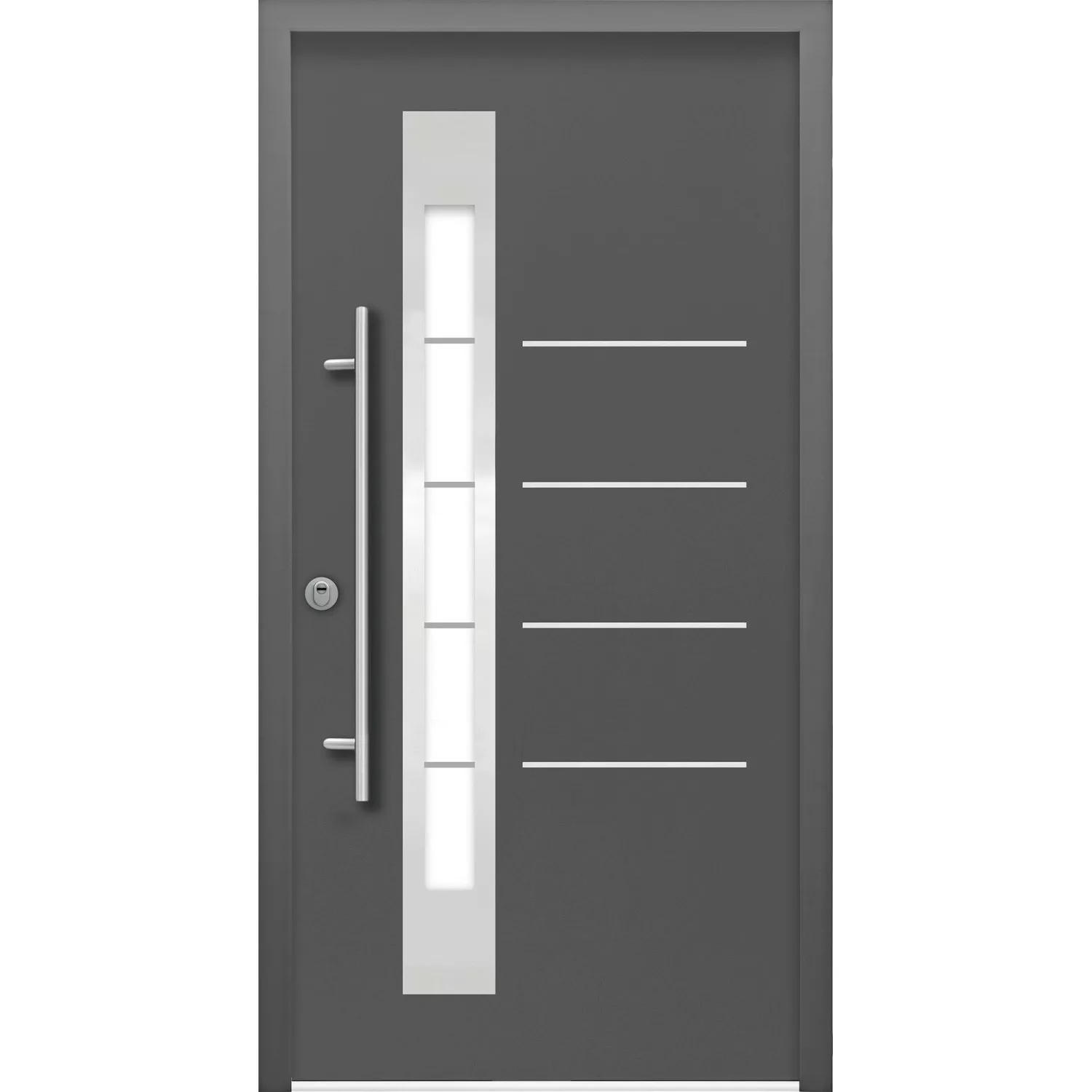 Splendoor Thermospace Sicherheits-Haustür Berlin Prime RC2K Anthr. 110x210 günstig online kaufen