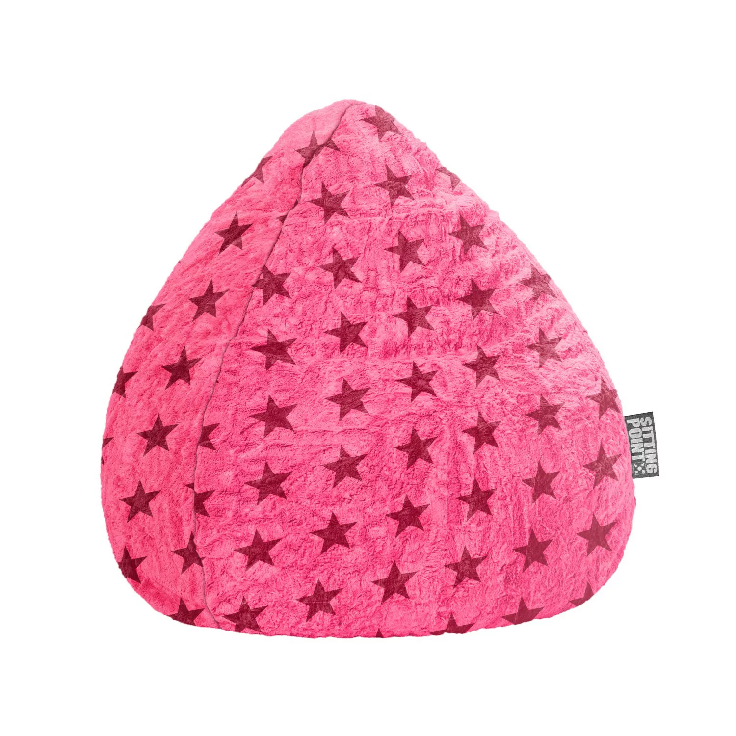 Sitting Point Sitzsack BeanBag Fluffy Stars 220 l Pink günstig online kaufen