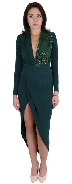 Sarcia.eu Maxikleid John Zack Flasche Pailletten-Maxikleid L günstig online kaufen