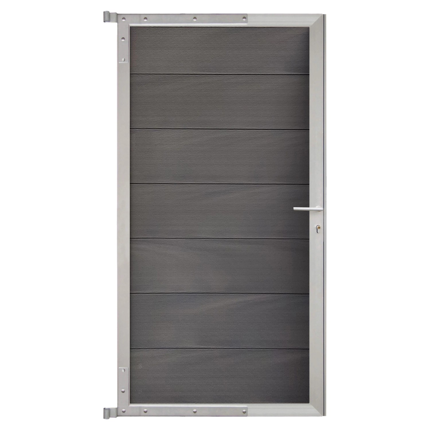 GartenLand Steckzauntor Ameland Co-extrudiert ca. 90 x 175 cm WPC Amethystg günstig online kaufen