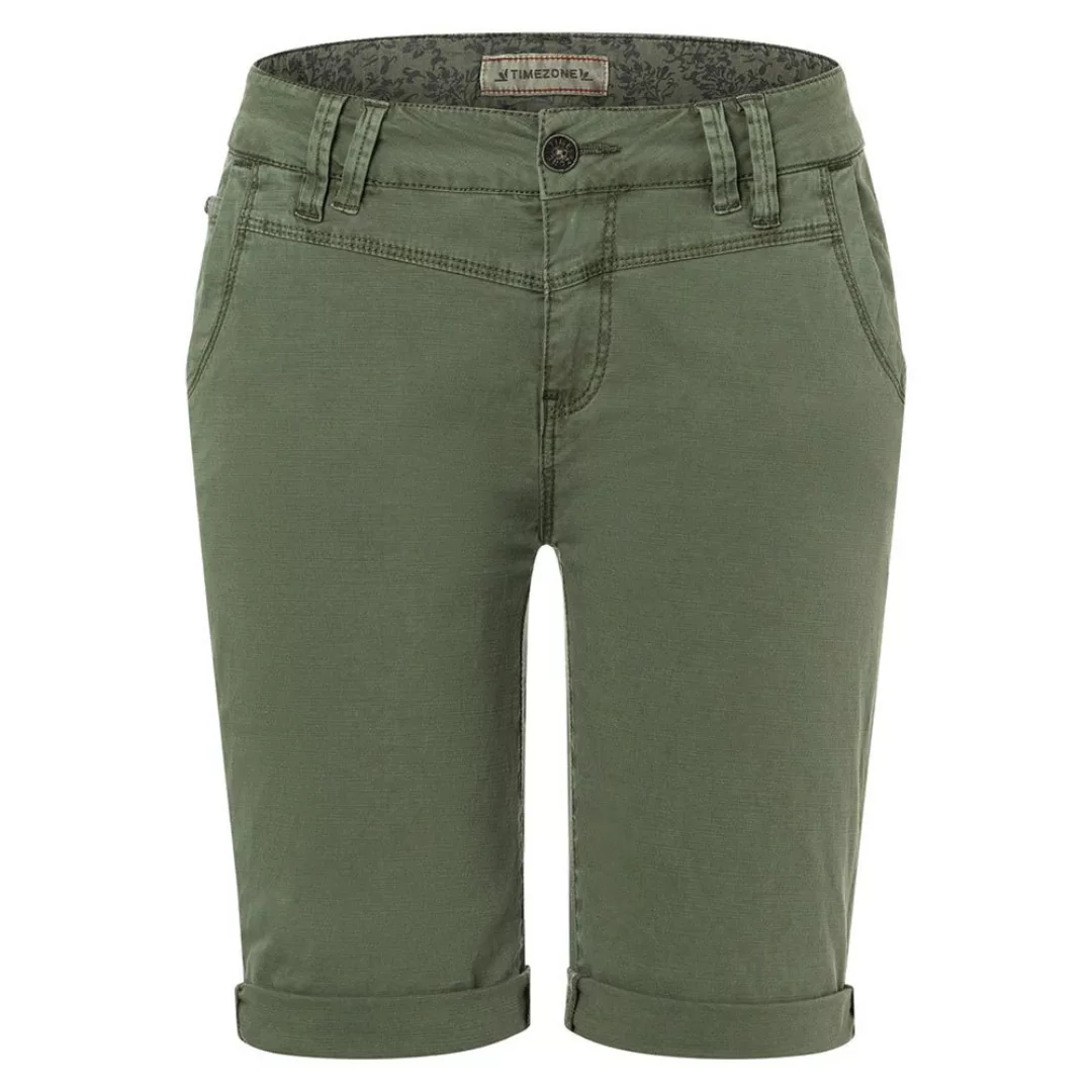Timezone Slim Nalitz Shorts Hosen 28 Rainforest Green günstig online kaufen