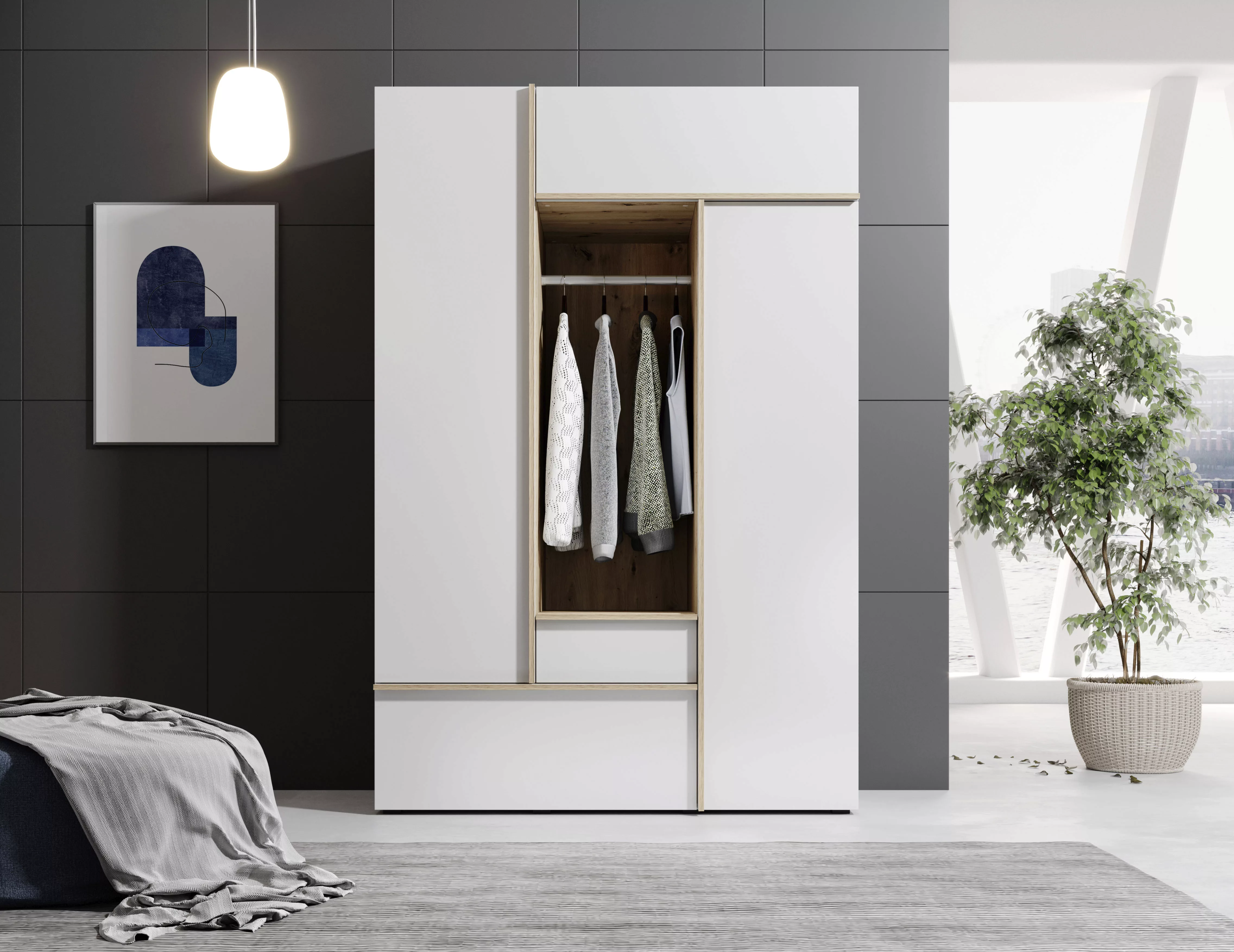 Schlafkontor Kleiderschrank "Balve", für Schlafzimmer oder Dielenbereich ge günstig online kaufen