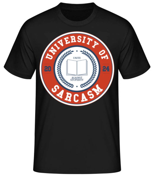 University Of Sarcasm · Männer Basic T-Shirt günstig online kaufen
