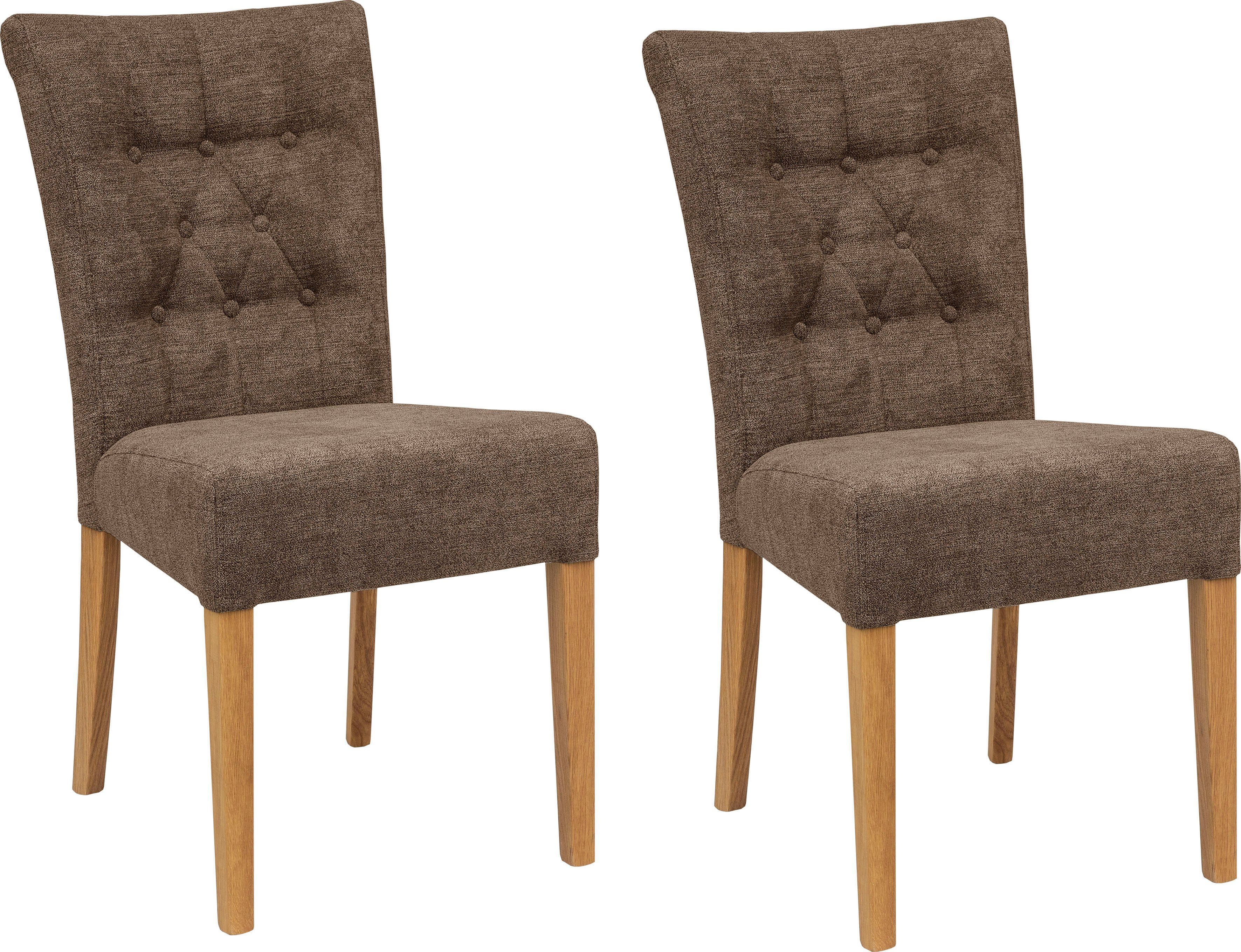 Home affaire Polsterstuhl Queen (Set, 2 günstig online kaufen