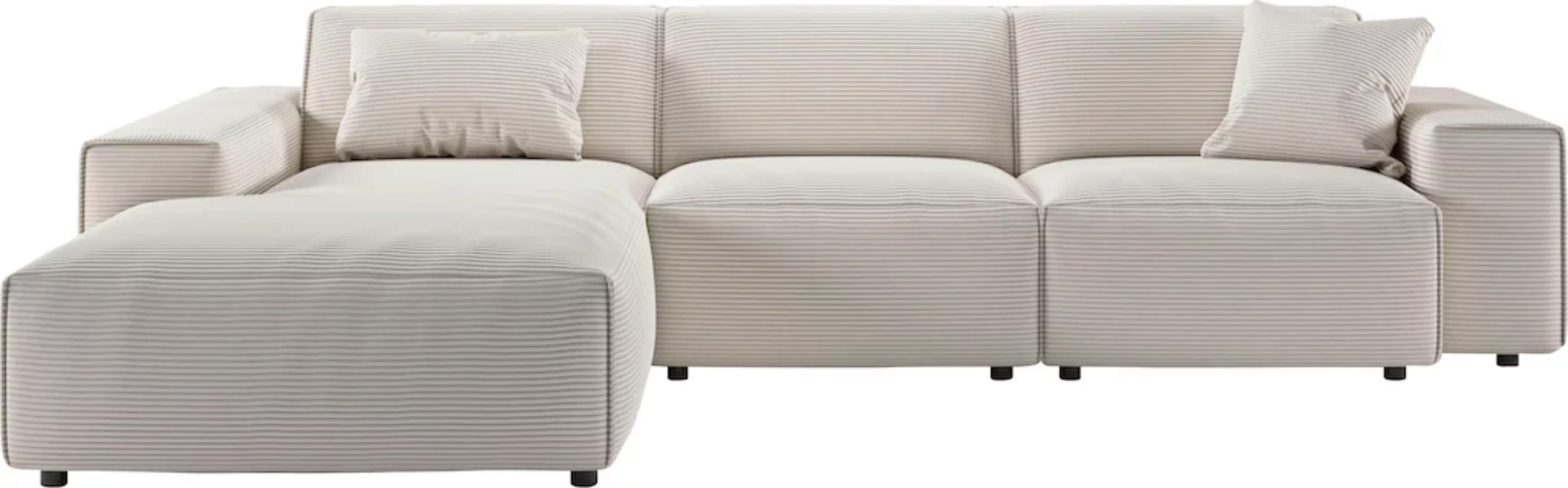 andas Ecksofa "Glimminge auch in Breitcord, Feincord, Bouclé + Easy care-Be günstig online kaufen