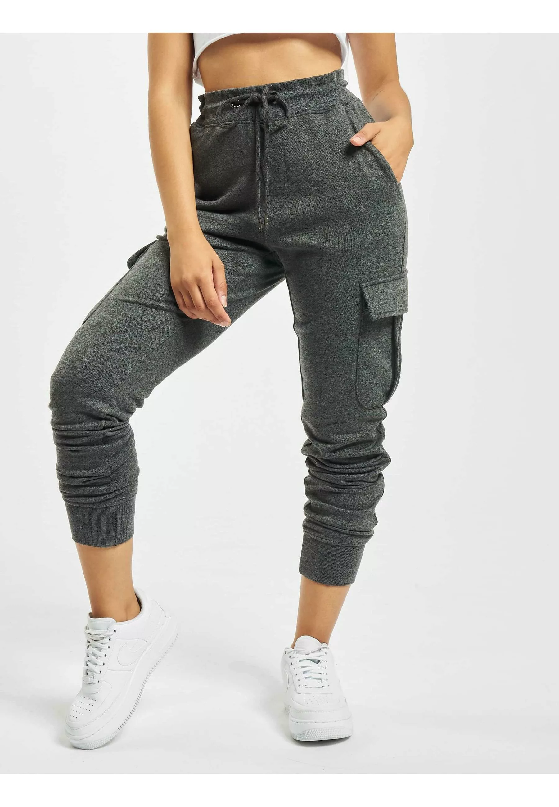 DEF Stoffhose "DEF Damen Sweatpants", (1 tlg.) günstig online kaufen