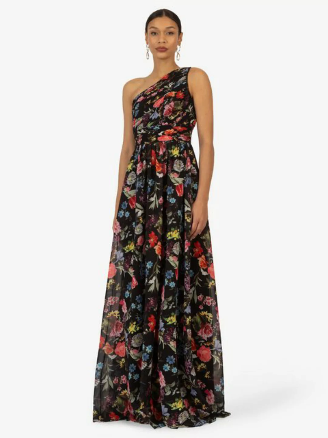 Kraimod Abendkleid allover mit großen Blüten günstig online kaufen
