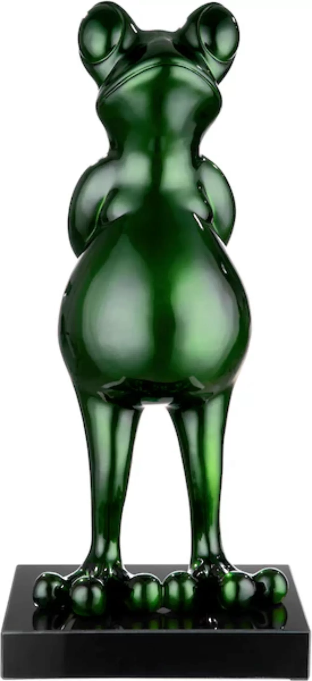 Casablanca by Gilde Tierfigur "Skulptur Frog", auf Marmorbase günstig online kaufen