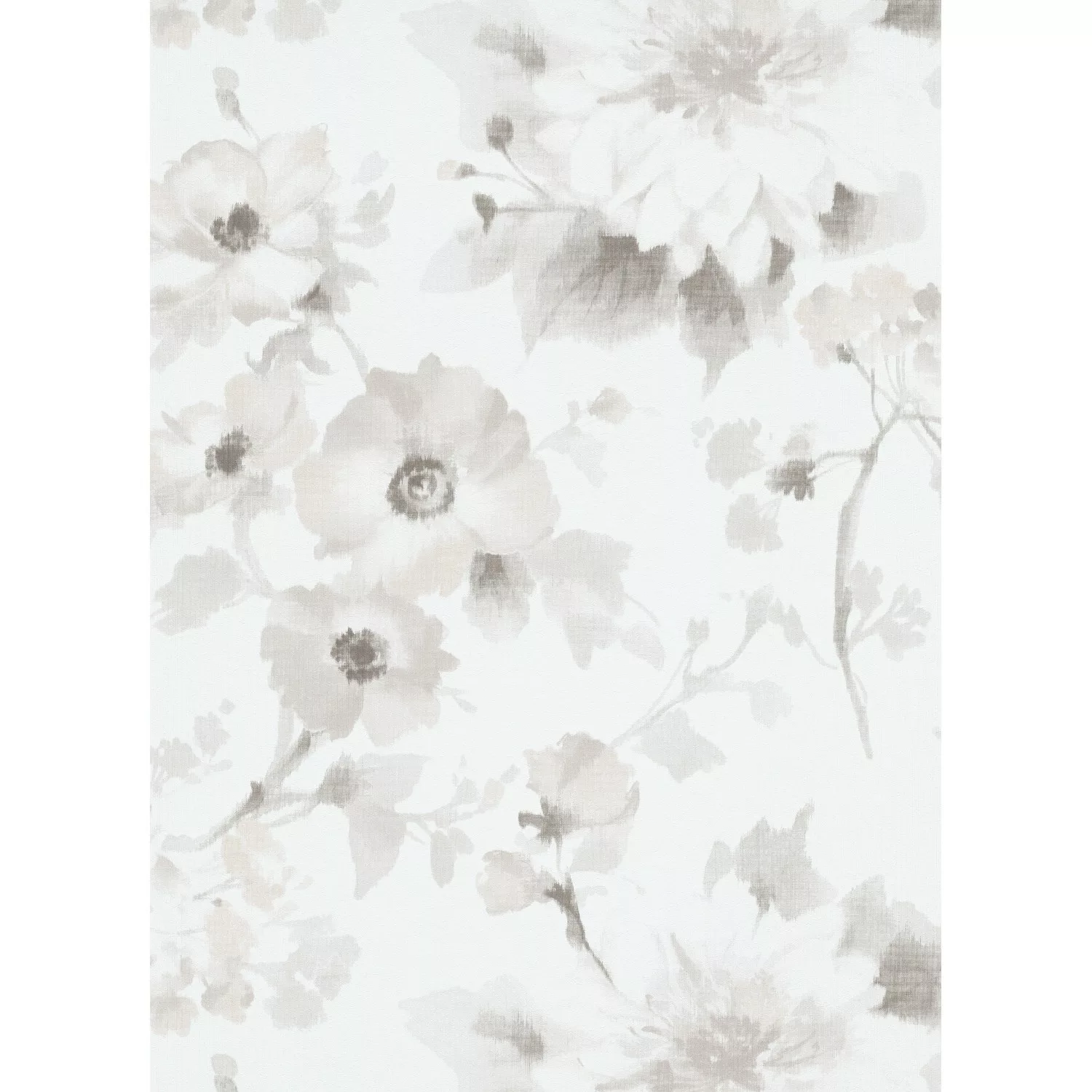 Bricoflor Blumen Tapete im Landhausstil für Wohn und Esszimmer Vintage Blum günstig online kaufen
