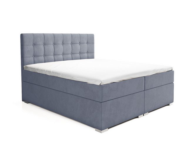 Deine Möbel 24 Boxspringbett MAGIC Komplettbett Polsterbett inkl. Bonellfed günstig online kaufen