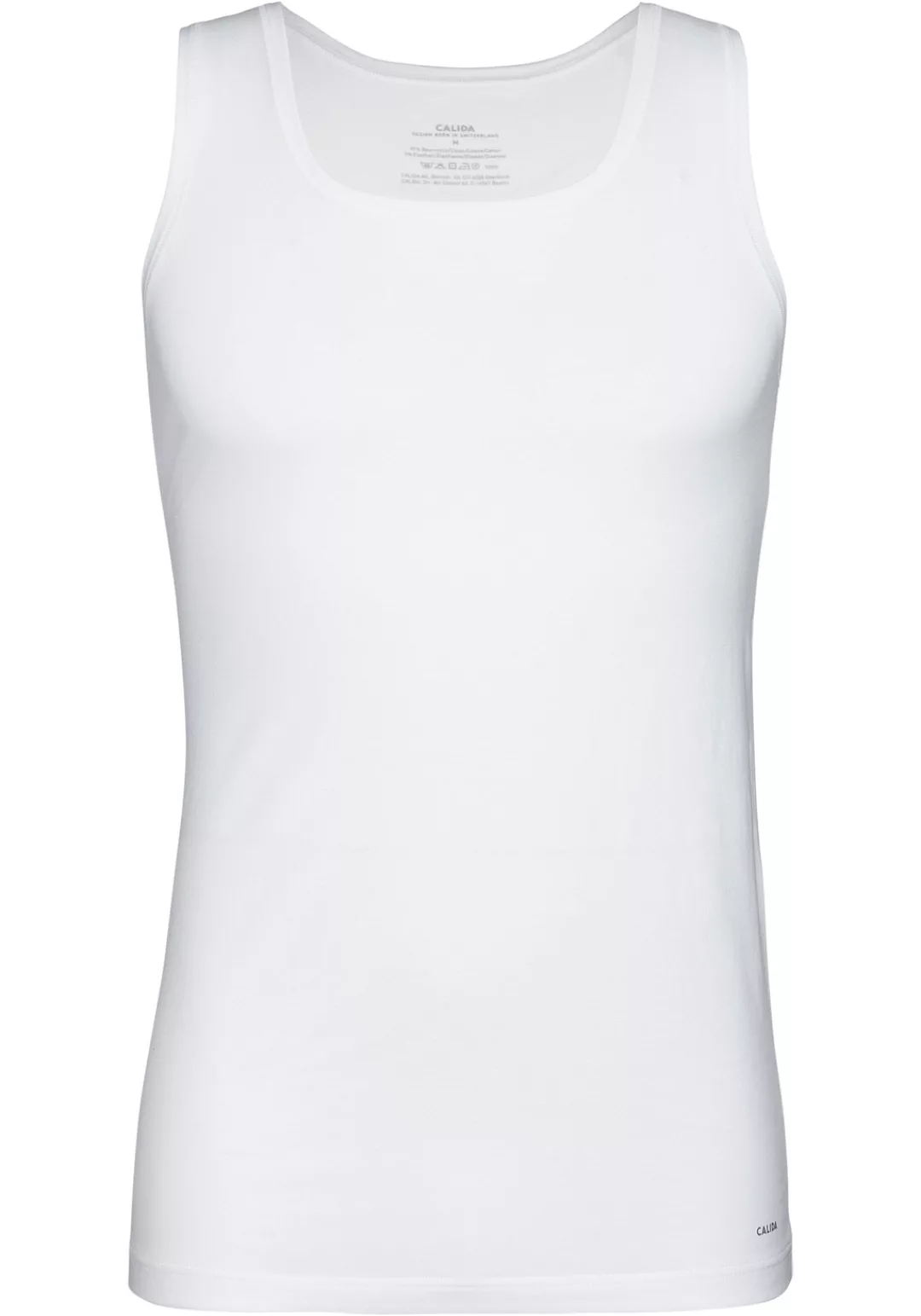 CALIDA Achseltop "Cotton Code", Athletic-Shirt mit Rundhals-Ausschnitt günstig online kaufen