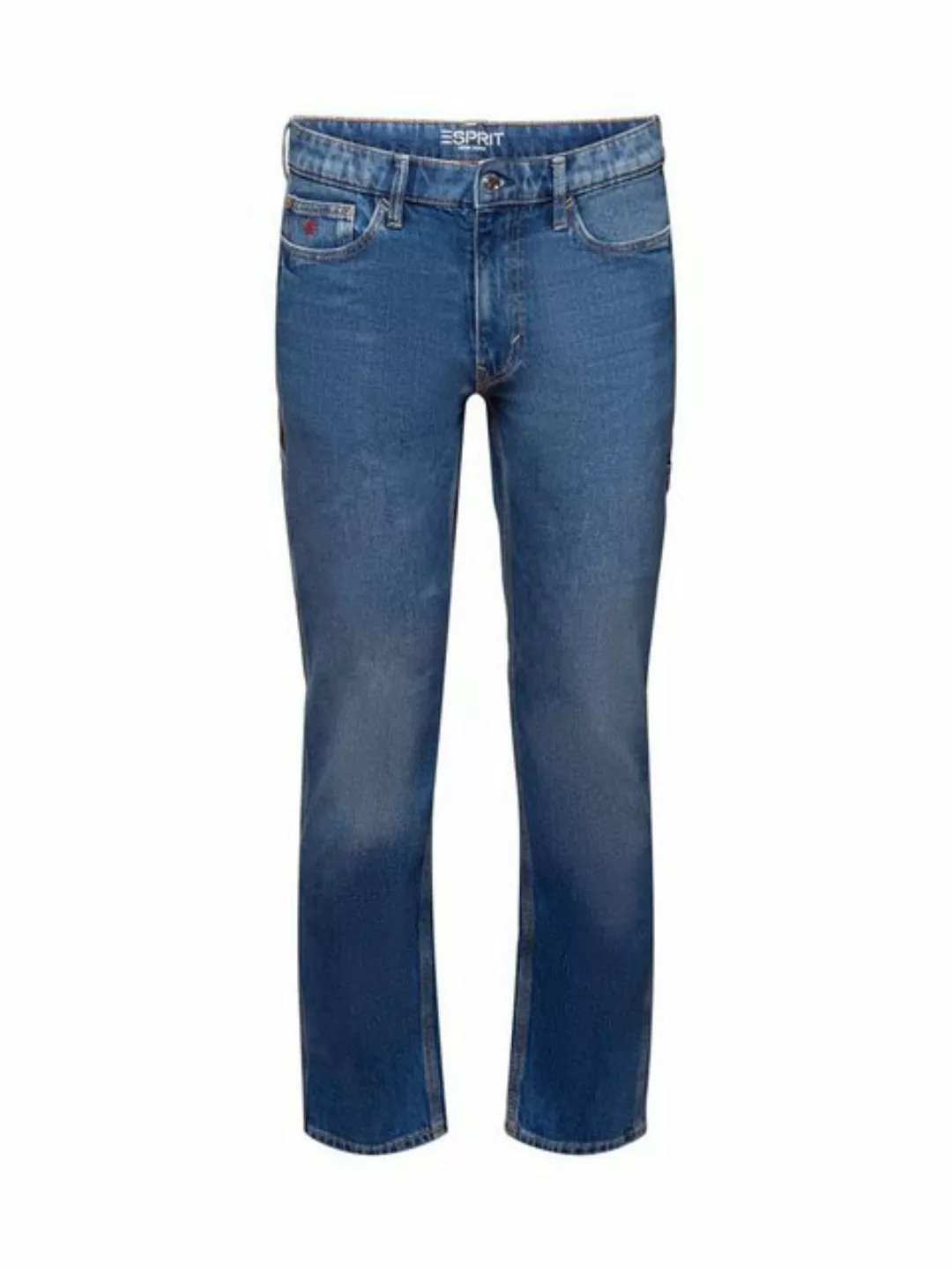 Esprit Straight-Jeans Gerade Carpenter Jeans mit mittelhohem Bund günstig online kaufen