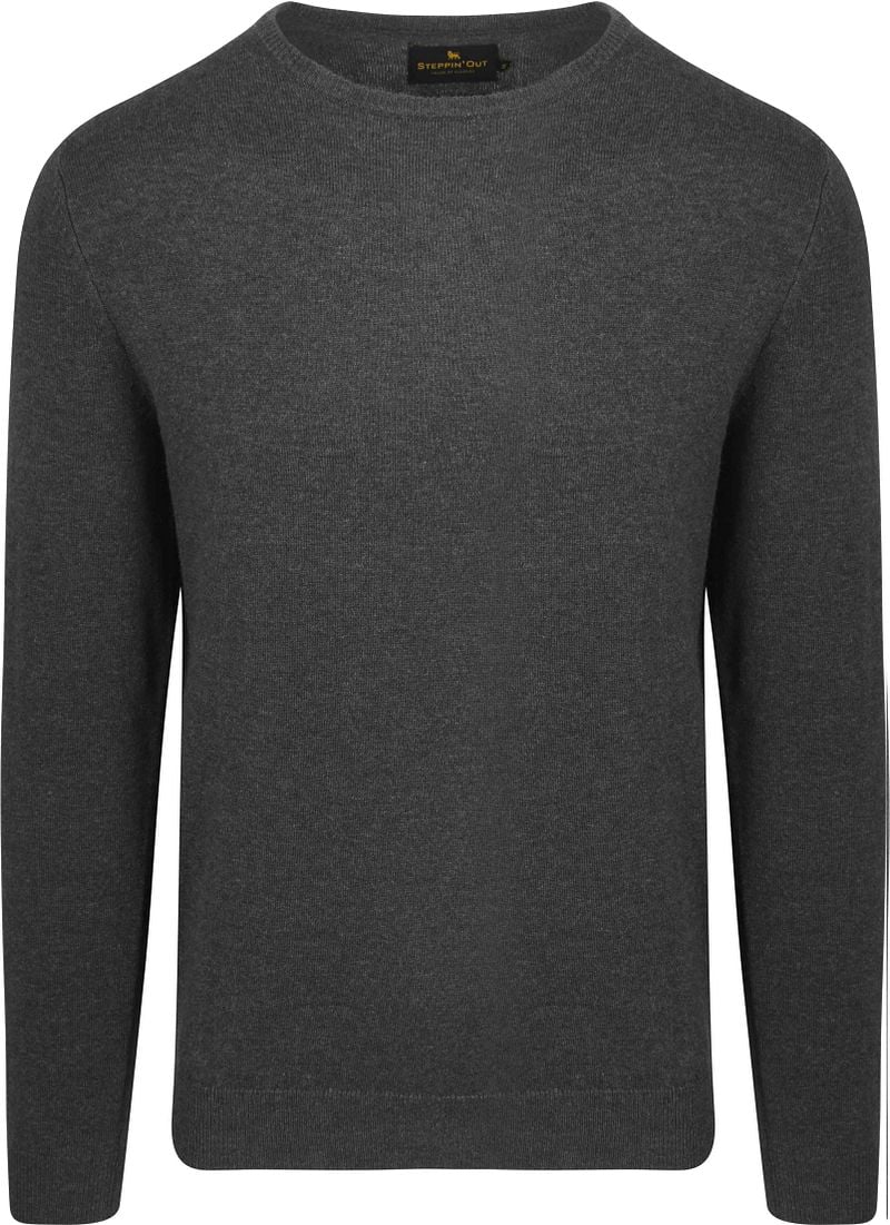 Steppin' Out Pullover Merinowolle Anthrazit - Größe XL günstig online kaufen