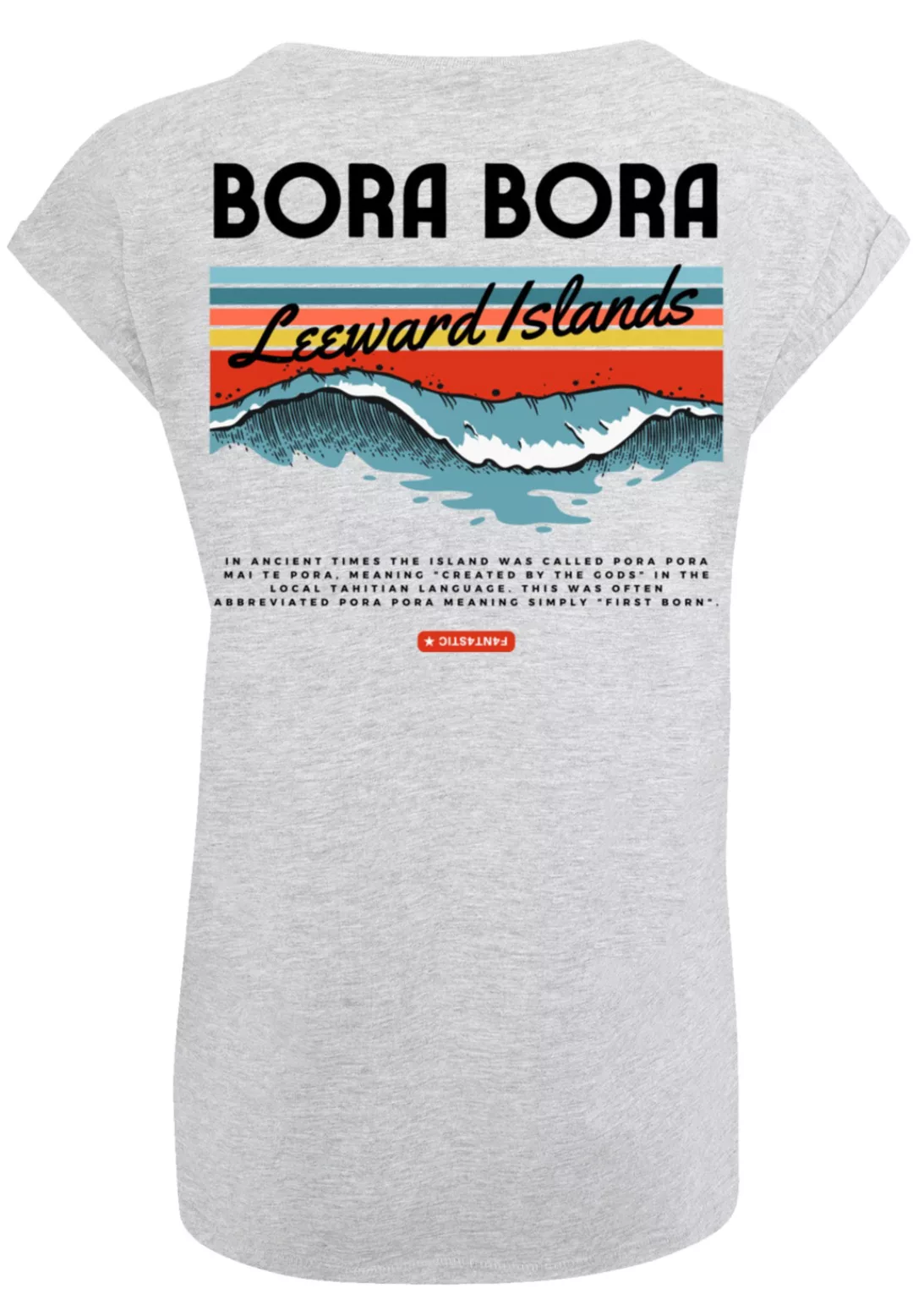 F4NT4STIC T-Shirt "Bora Bora Leewards Island", Print günstig online kaufen