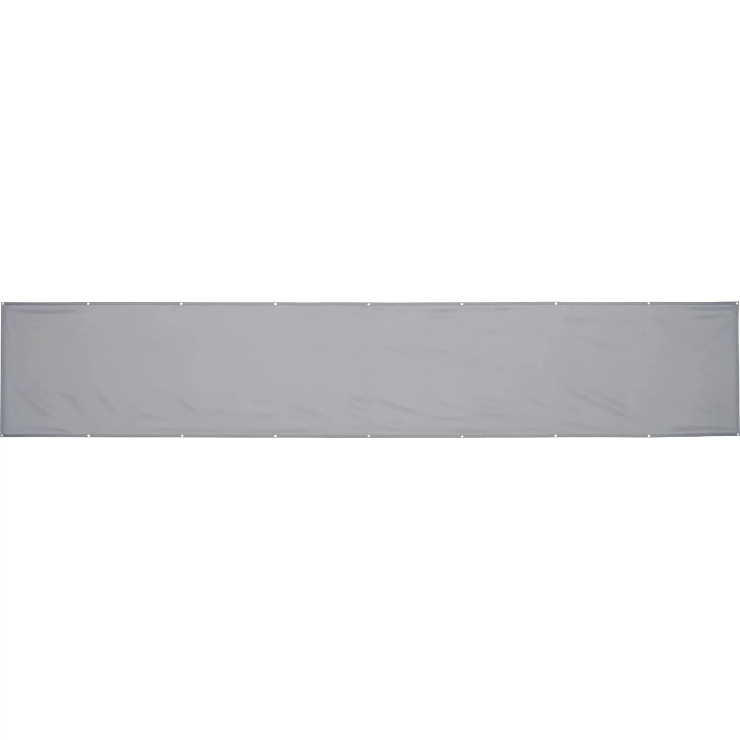 Balkonsichtschutz Melville 90 cm x 500 cm Silbergrau günstig online kaufen