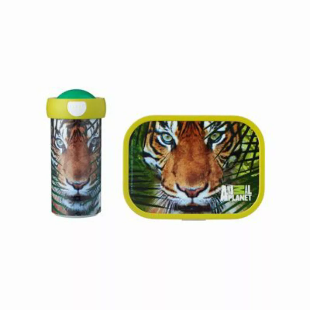 Mepal CAMPUS Pausenset Animal Plamet Brotdose + Verschlussbecher Lunchboxen günstig online kaufen