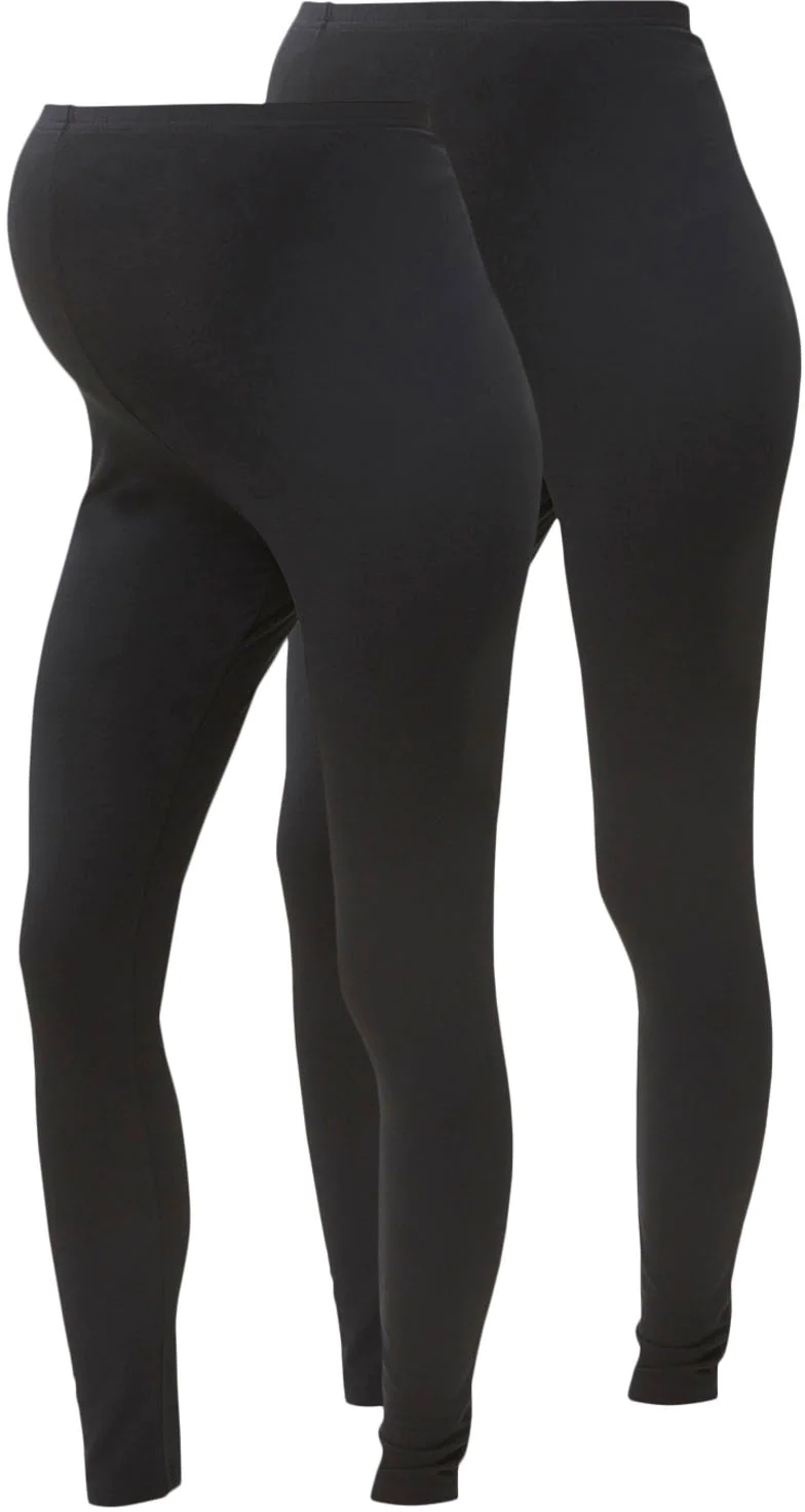 Mamalicious Umstandsleggings "MLLEA", (2 tlg.), in körpernahem Fit günstig online kaufen