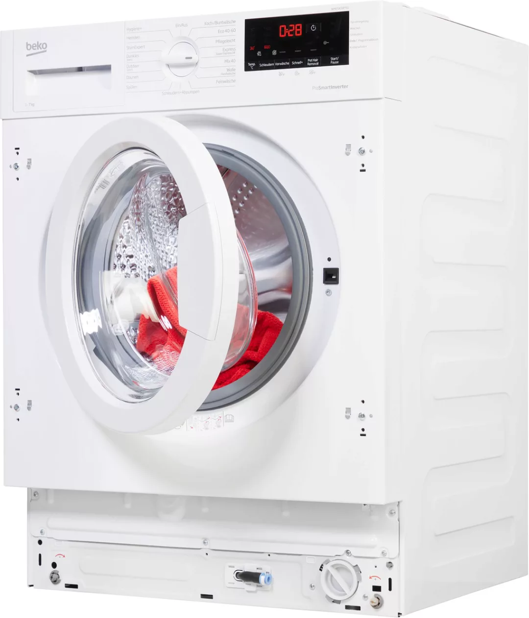 BEKO Einbauwaschmaschine »WMI71433PTE1«, 7 kg, 1400 U/min günstig online kaufen