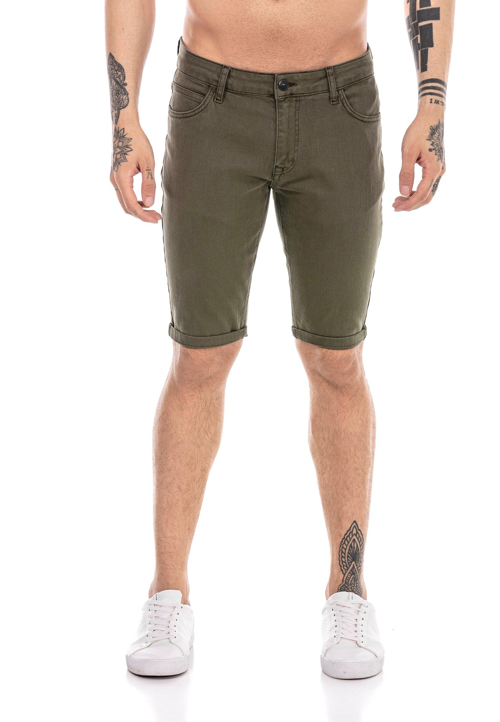 RedBridge Jeansshorts Red Bridge Herren Jeans Shorts Kurze Hose Denim Capri günstig online kaufen