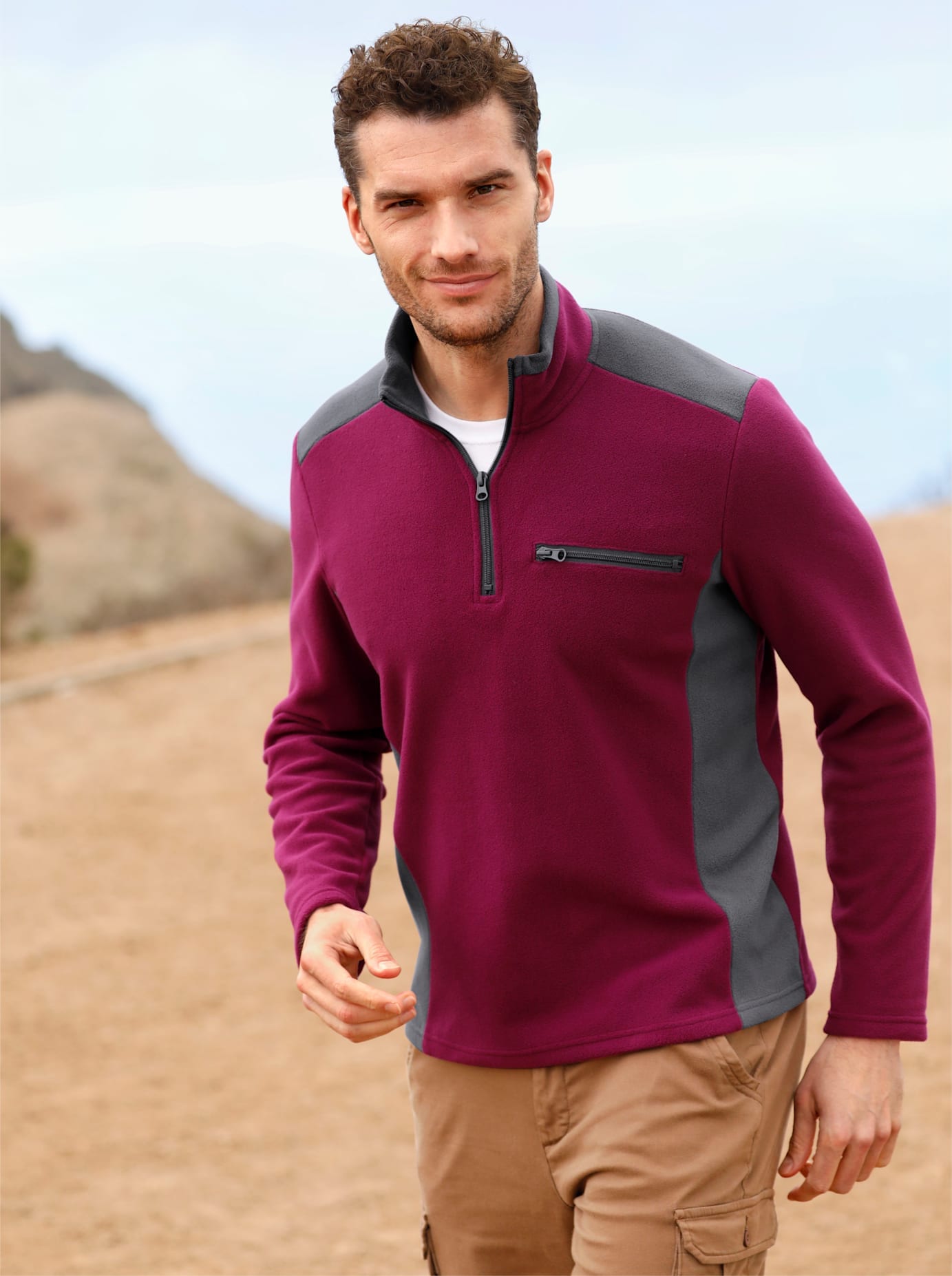Catamaran Fleeceshirt "Fleece-Shirt", (1 tlg.) günstig online kaufen