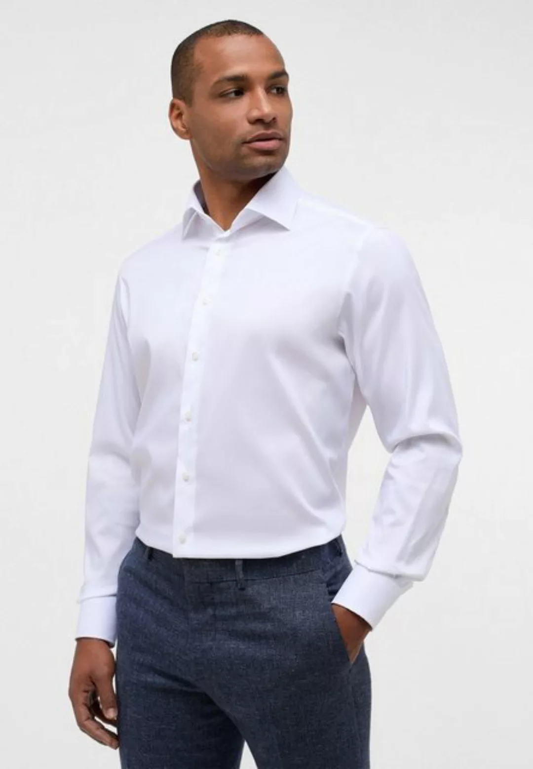 Eterna Businesshemd - Hemd Slim Fit - atmungsaktives Shirt Stretch - ohne B günstig online kaufen