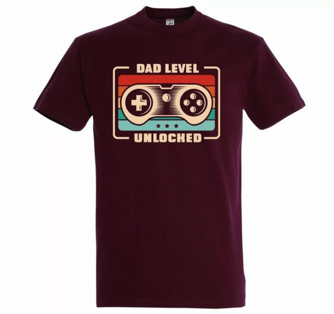 Youth Designz T-Shirt Dad Level Unlocked Herren Shirt mit trendigem Gaming günstig online kaufen