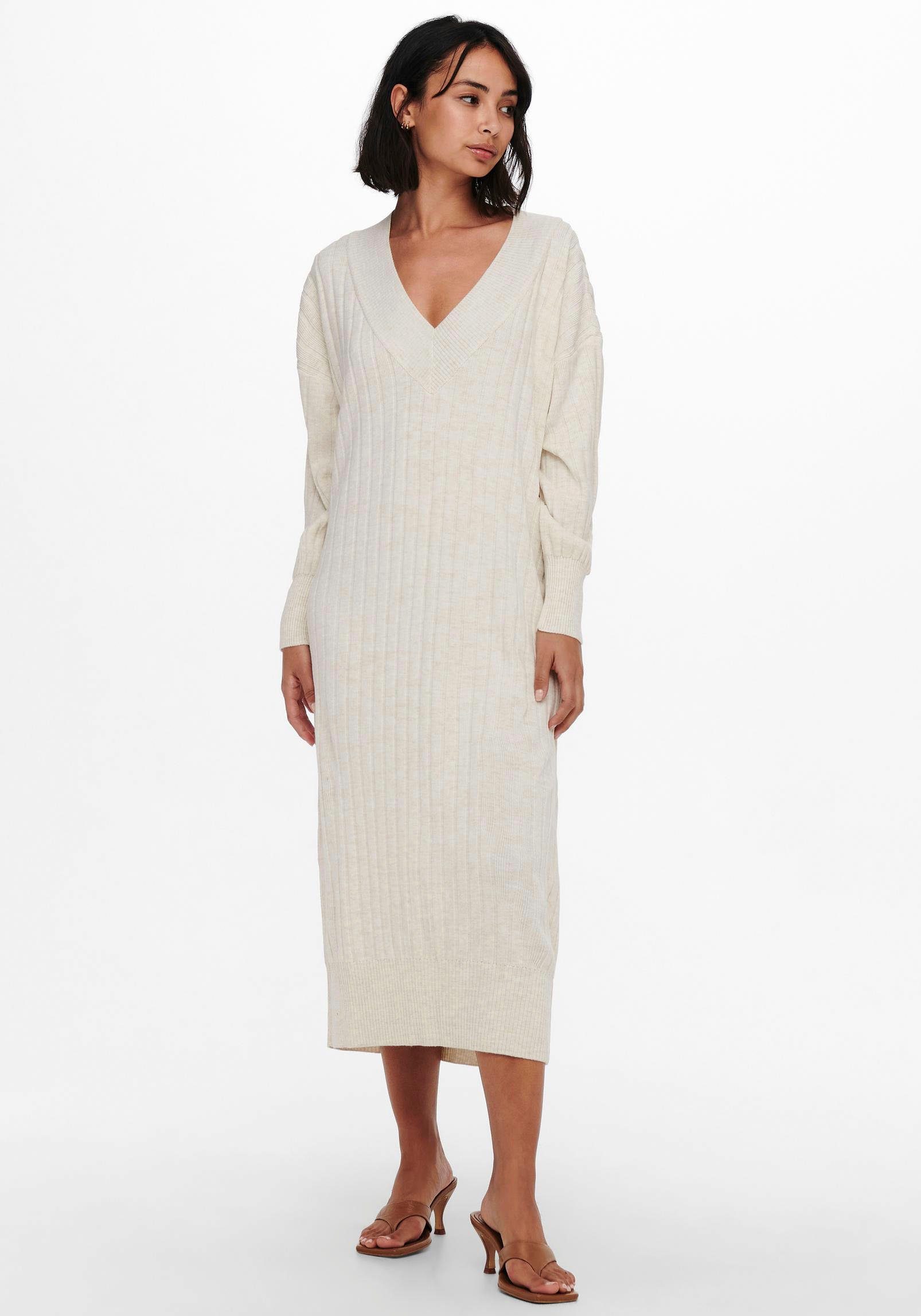 ONLY Strickkleid ONLNEW TESSA L/S MIDI günstig online kaufen