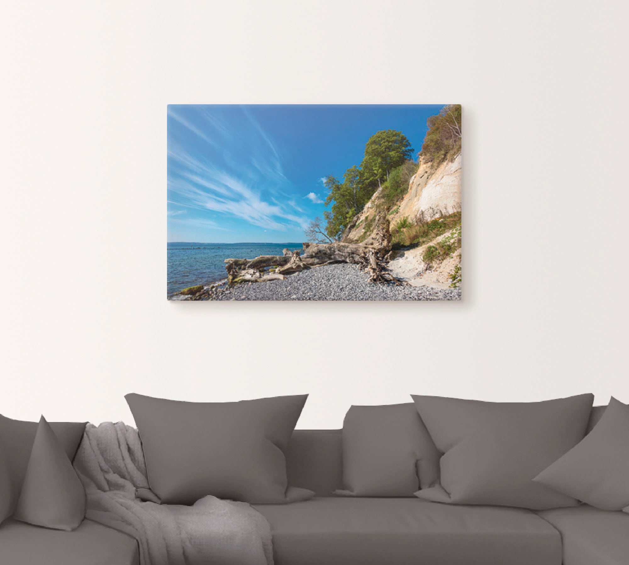 Artland Wandbild "Kreidefelsen auf der Insel Rügen II", Küste, (1 St.), als günstig online kaufen